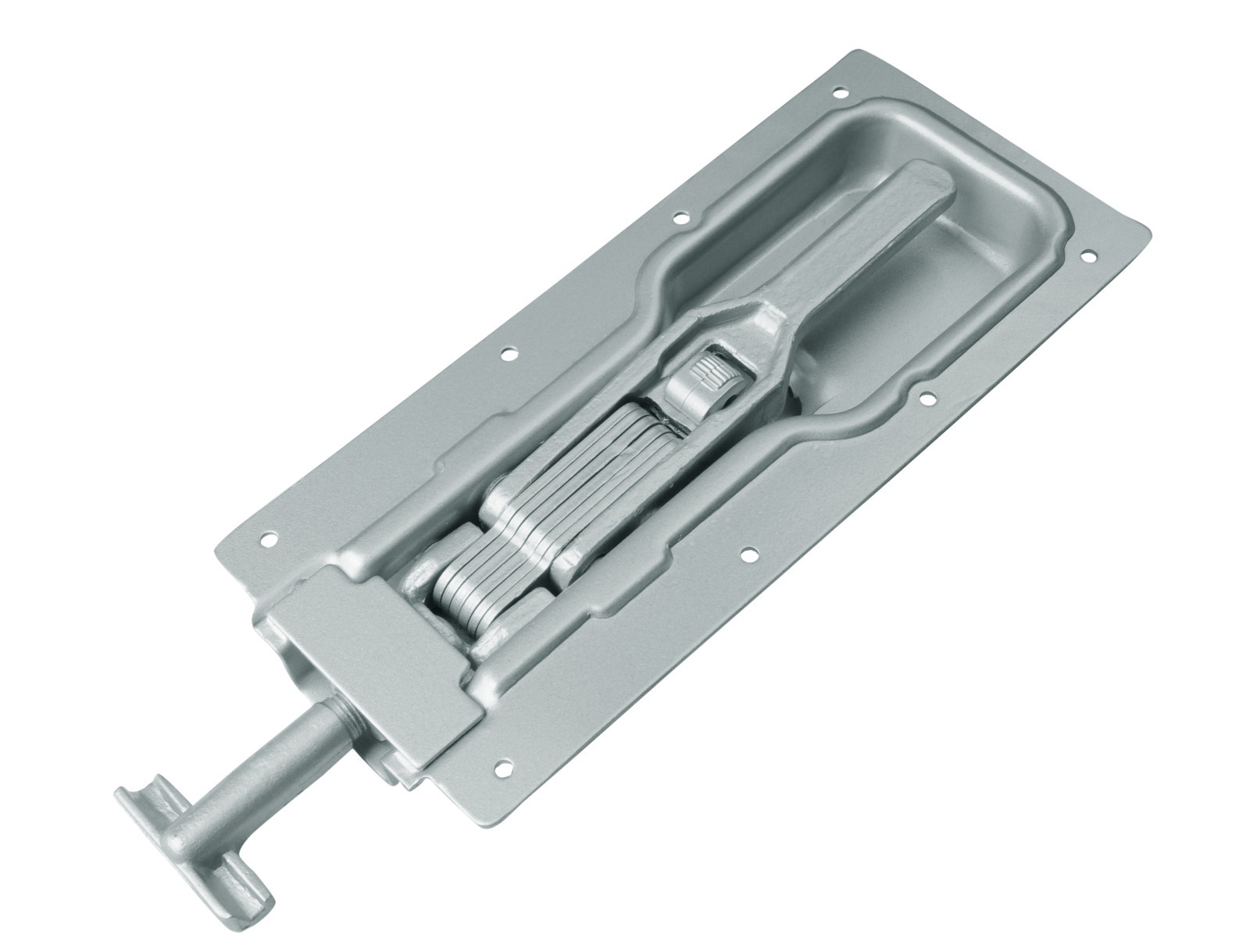 Замок бортовой врезной Т-образный